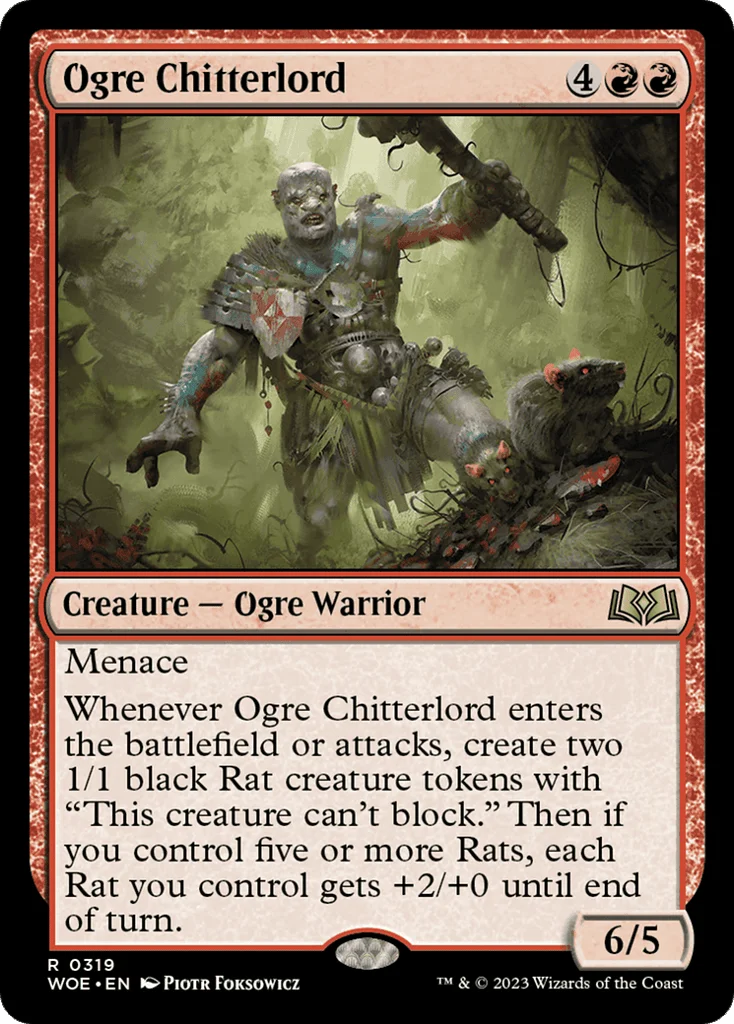 Ogre Chitterlord · Wilds of Eldraine
