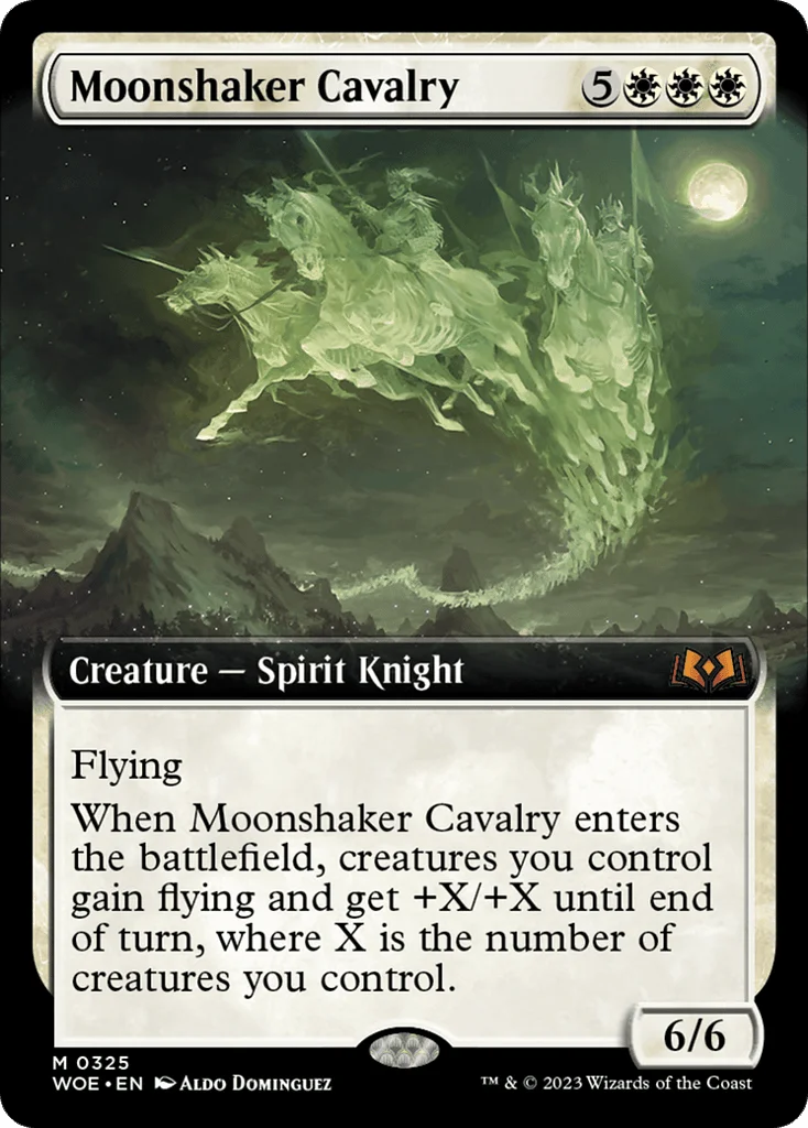 Moonshaker Cavalry · Wilds of Eldraine