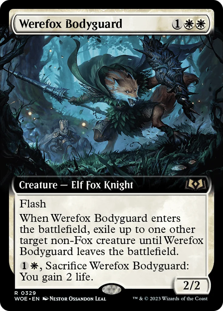Werefox Bodyguard · Wilds of Eldraine