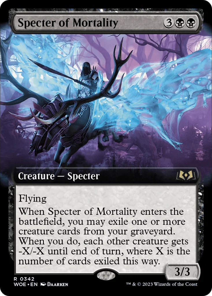 Specter of Mortality · Wilds of Eldraine