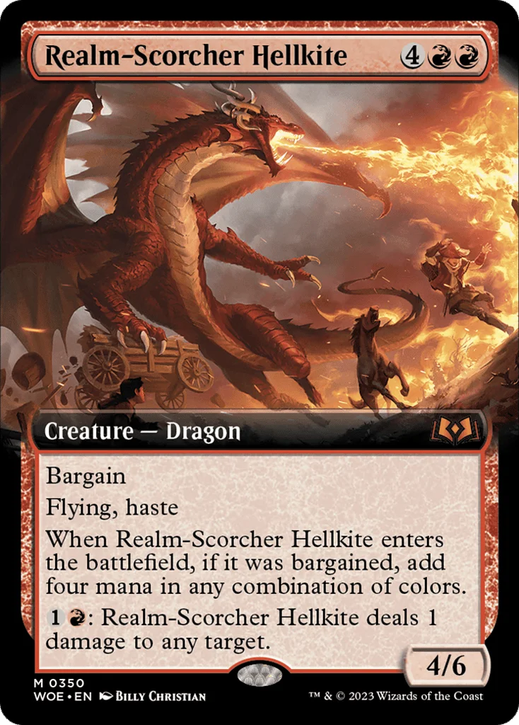 Realm-Scorcher Hellkite · Wilds of Eldraine