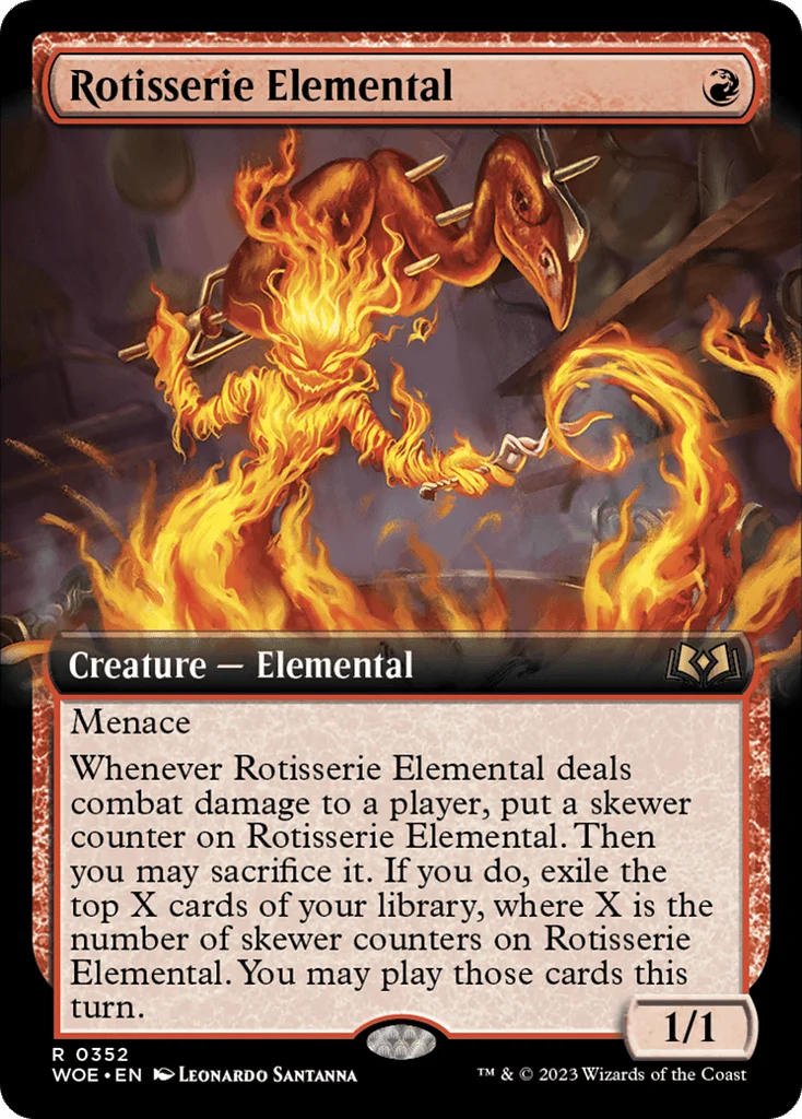 Rotisserie Elemental · Wilds of Eldraine