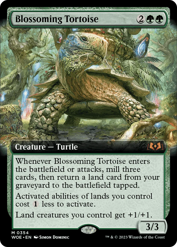 Blossoming Tortoise · Wilds of Eldraine