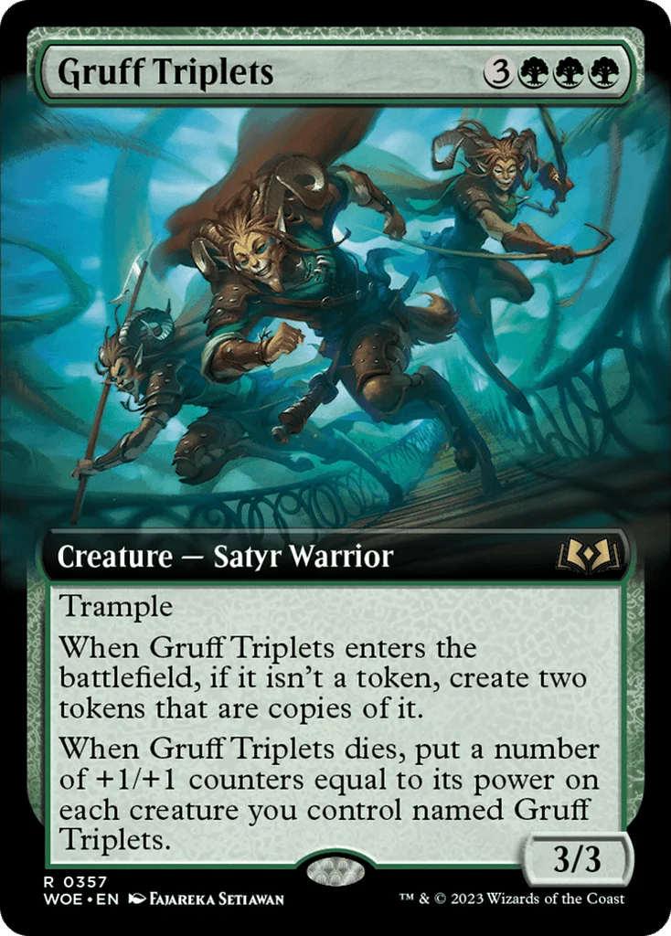 Gruff Triplets · Wilds of Eldraine