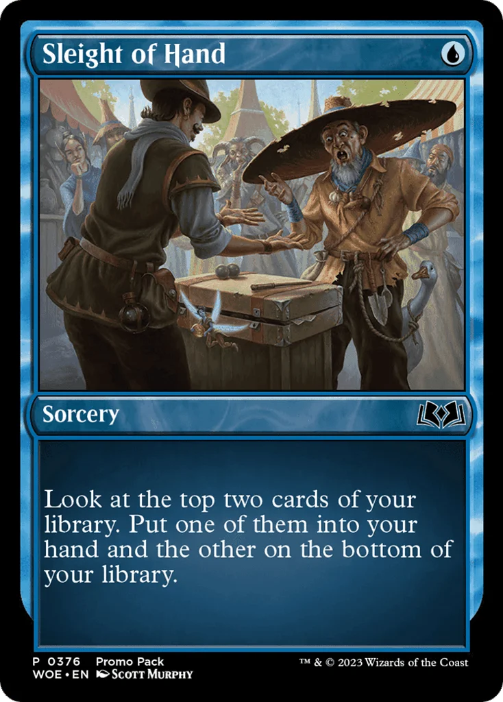 Sleight of Hand · Wilds of Eldraine