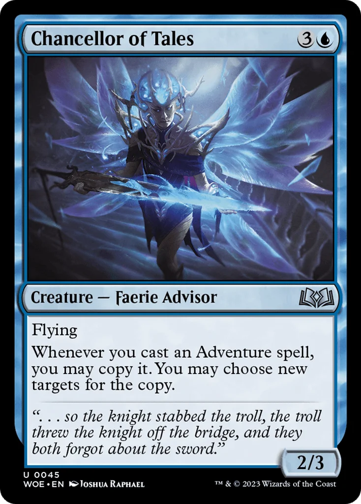 Chancellor of Tales · Wilds of Eldraine