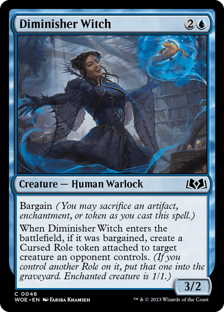Diminisher Witch · Wilds of Eldraine