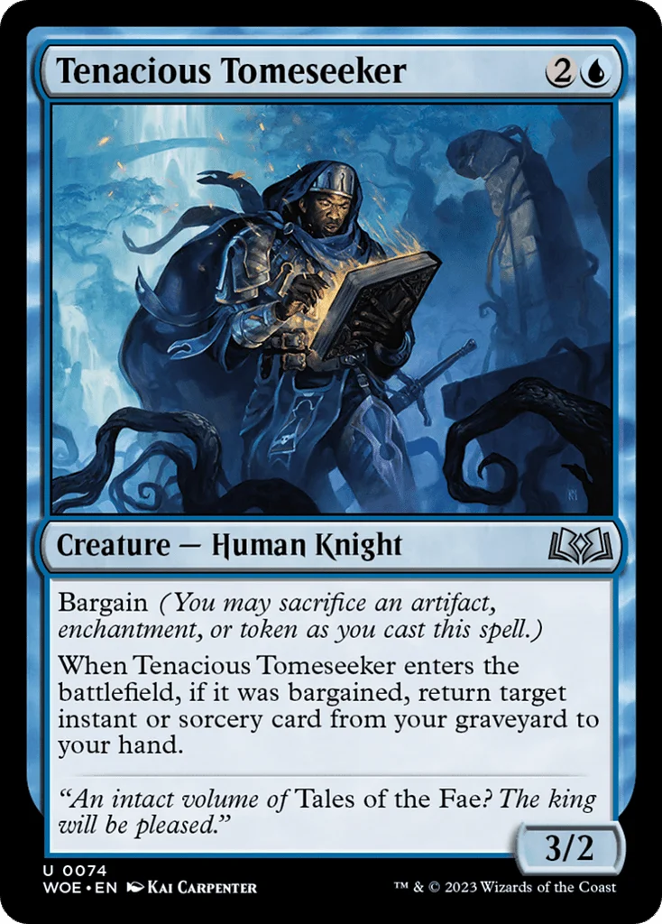 Tenacious Tomeseeker · Wilds of Eldraine