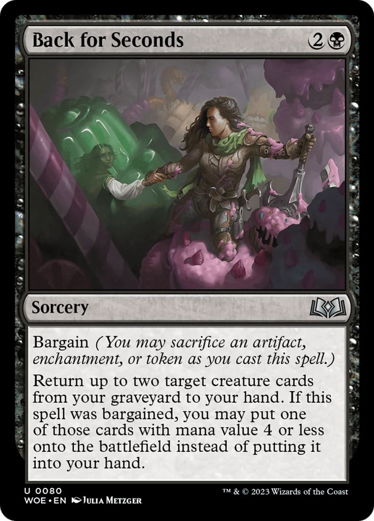 Back for Seconds · Wilds of Eldraine
