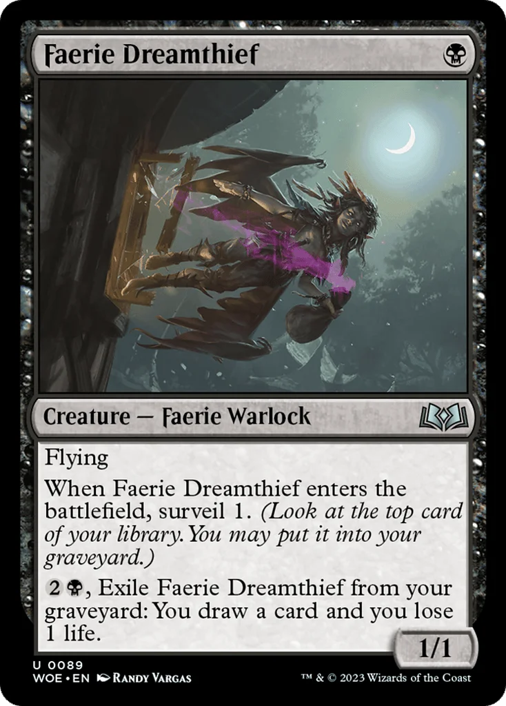 Faerie Dreamthief · Wilds of Eldraine