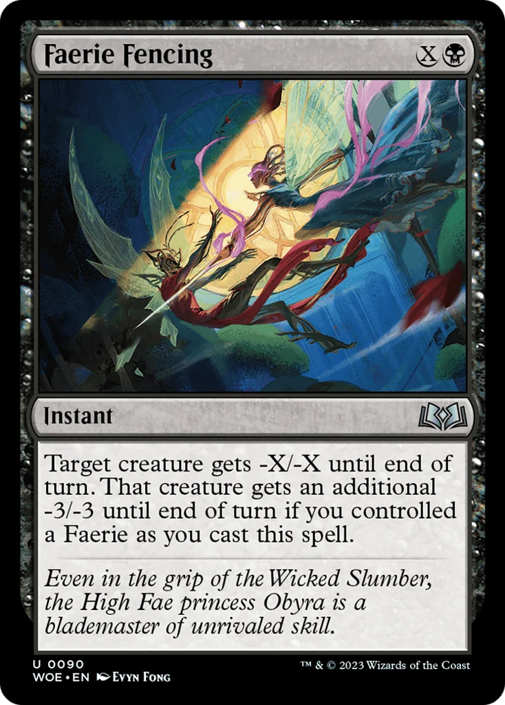 Faerie Fencing · Wilds of Eldraine