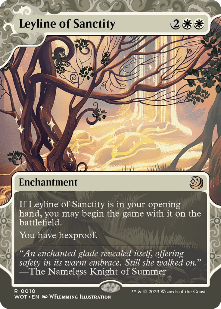 Leyline of Sanctity · Wilds of Eldraine: Enchanting Tales