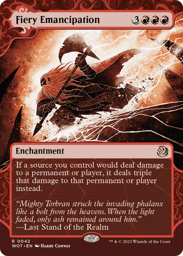 Fiery Emancipation · Wilds of Eldraine: Enchanting Tales