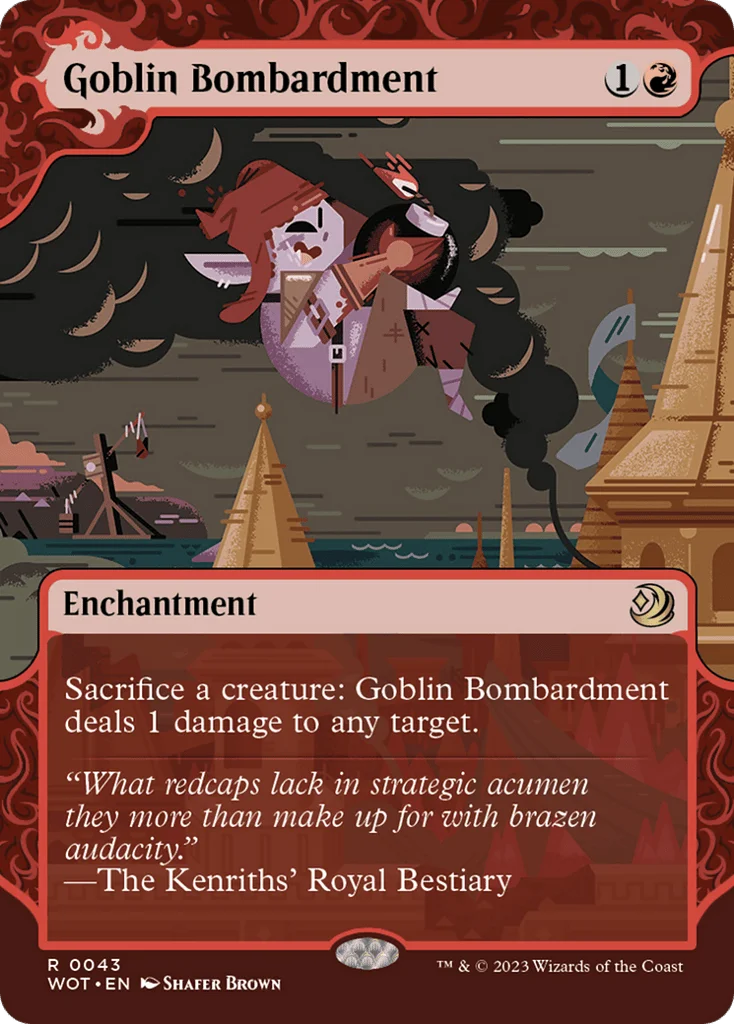 Goblin Bombardment · Wilds of Eldraine: Enchanting Tales