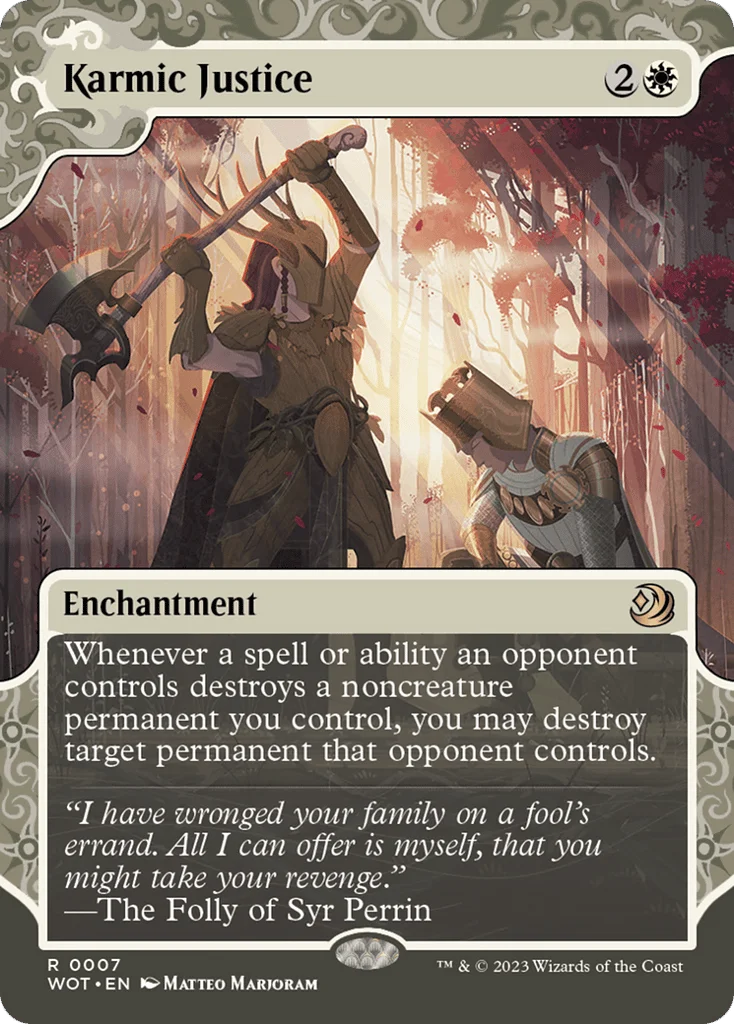 Karmic Justice · Wilds of Eldraine: Enchanting Tales