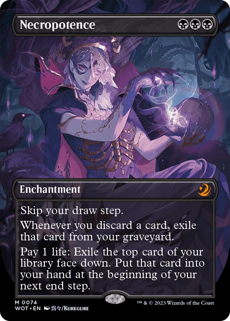 Necropotence · Wilds of Eldraine: Enchanting Tales