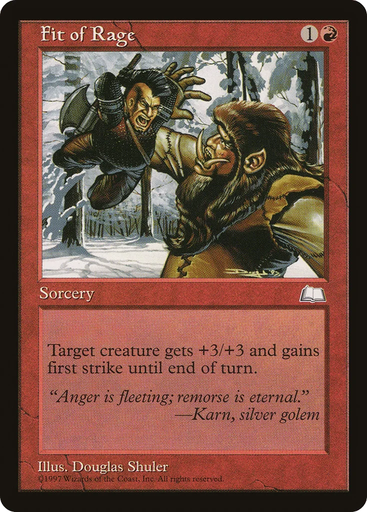 Fit of Rage · Weatherlight