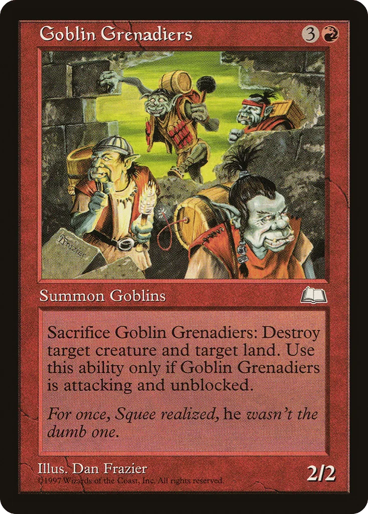 Goblin Grenadiers · Weatherlight