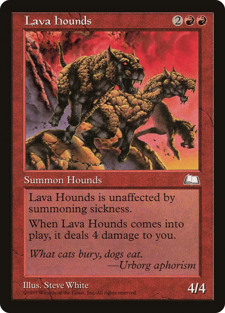 Lava Hounds · Weatherlight