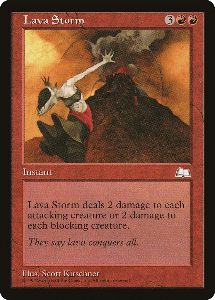 Lava Storm · Weatherlight