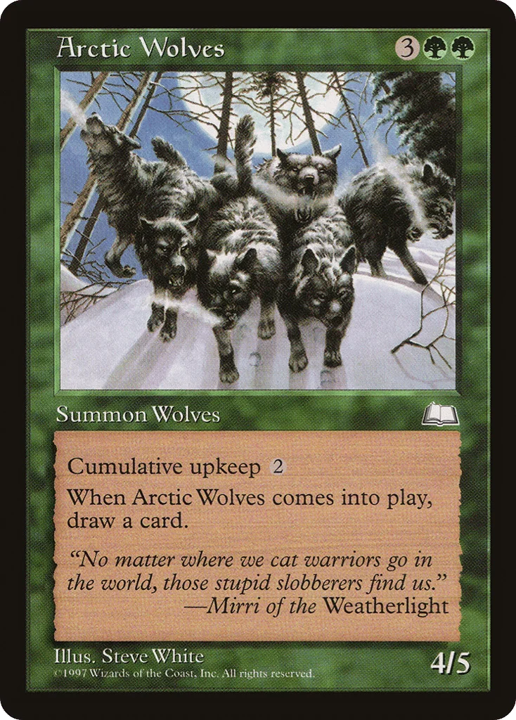 Arctic Wolves · Weatherlight