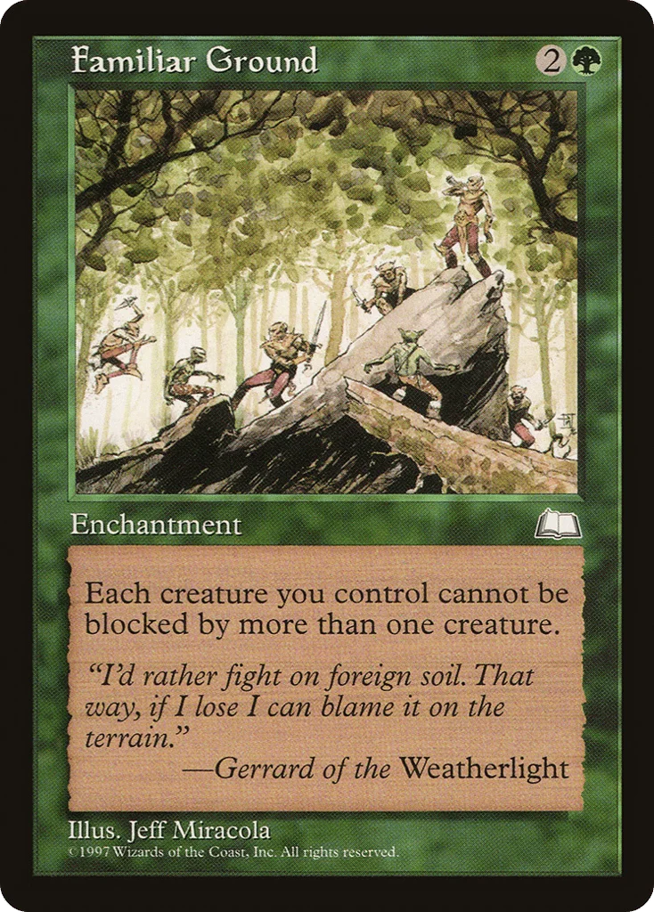 Familiar Ground · Weatherlight