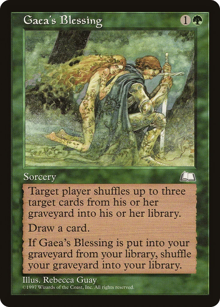 Gaea's Blessing · Weatherlight