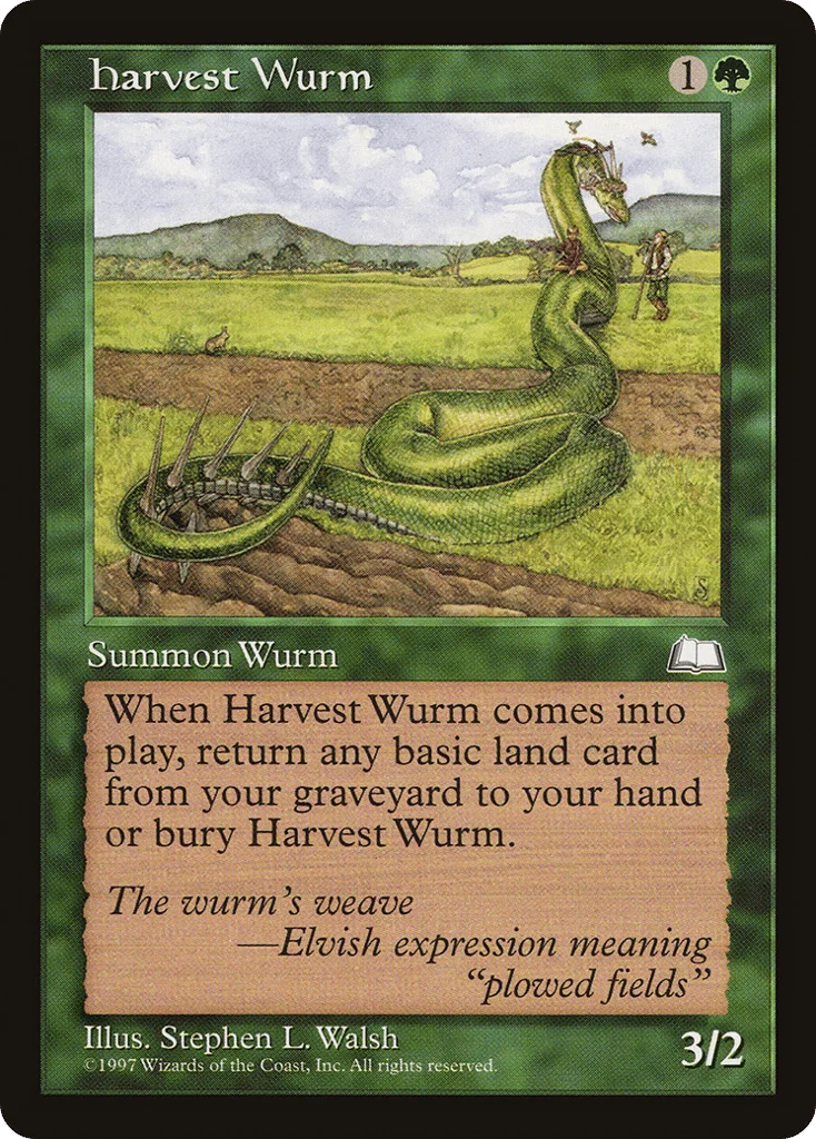 Harvest Wurm · Weatherlight