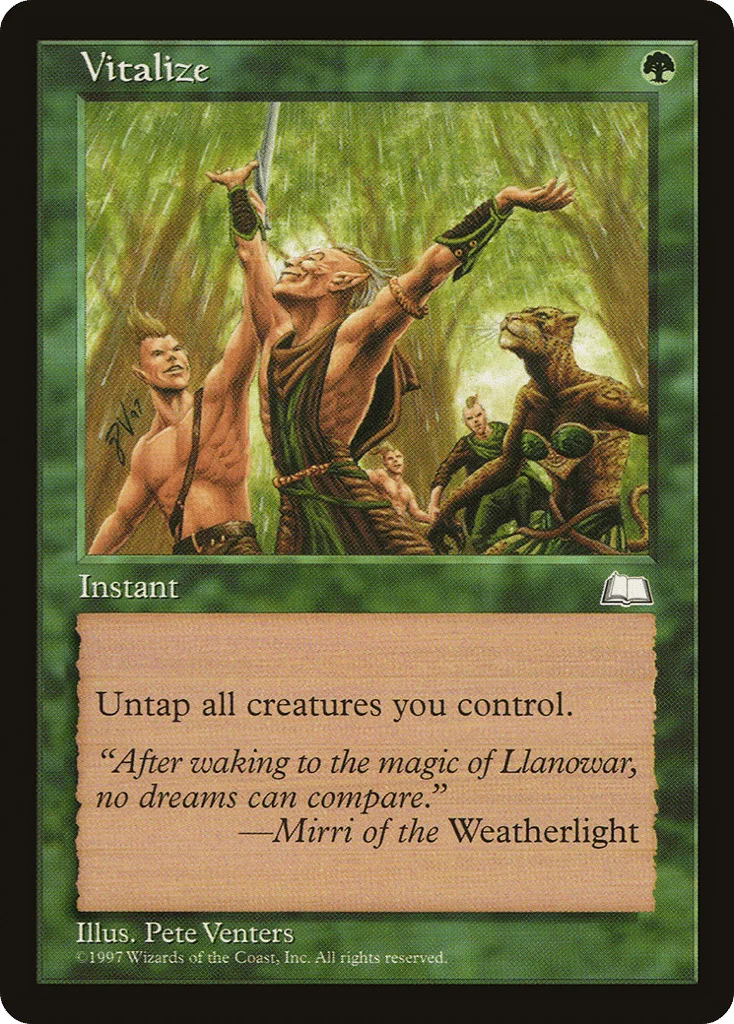 Vitalize · Weatherlight