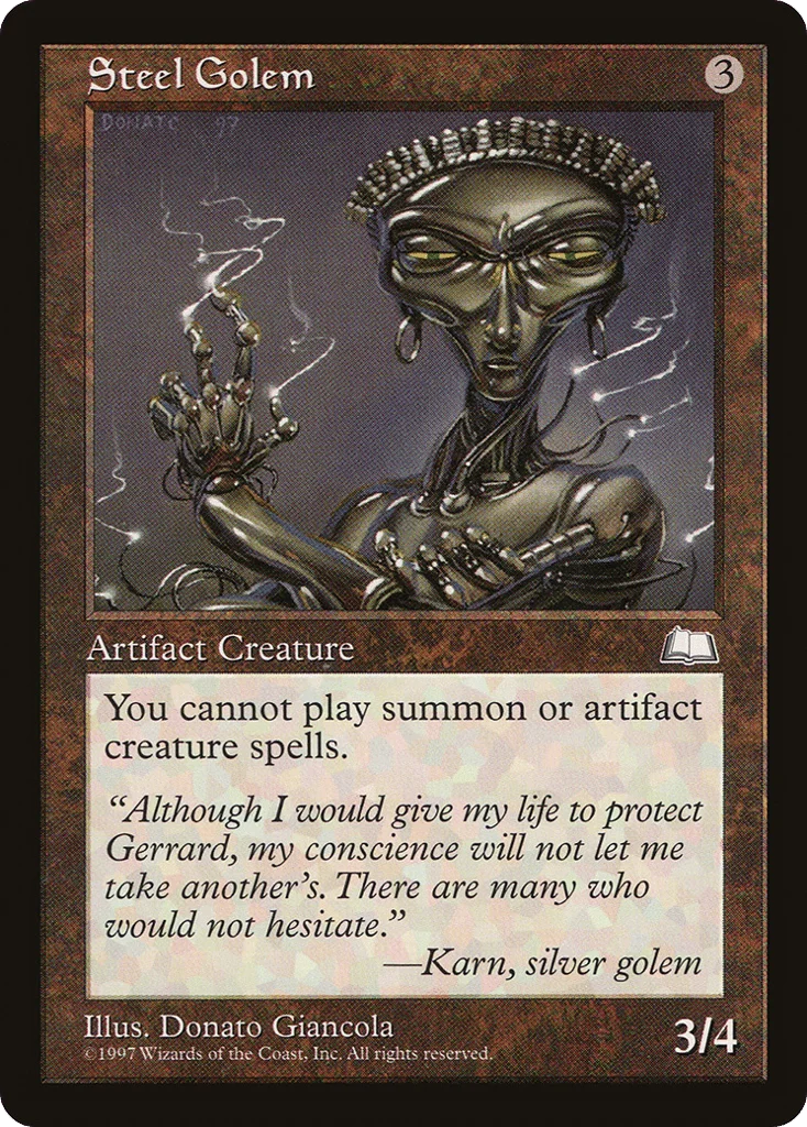 Steel Golem · Weatherlight