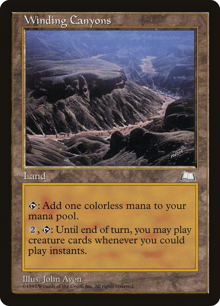 Winding Canyons · Weatherlight