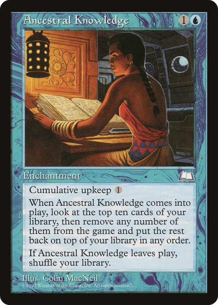 Ancestral Knowledge · Weatherlight