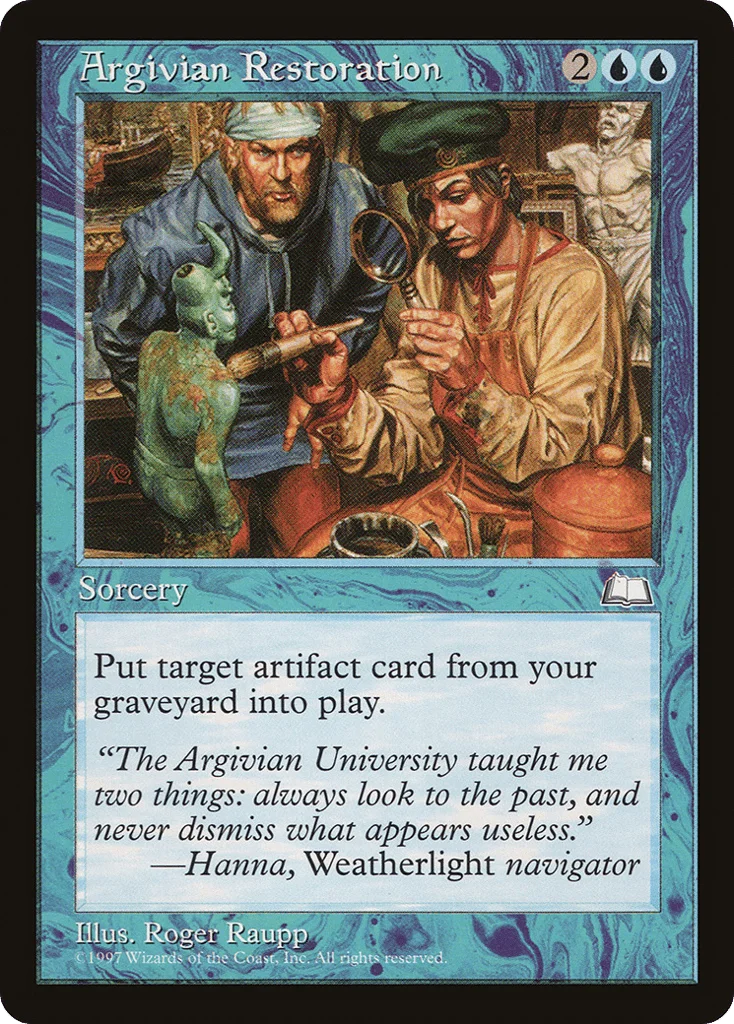 Argivian Restoration · Weatherlight