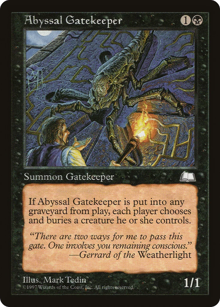 Abyssal Gatekeeper · Weatherlight