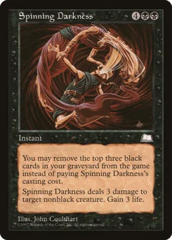 Spinning Darkness