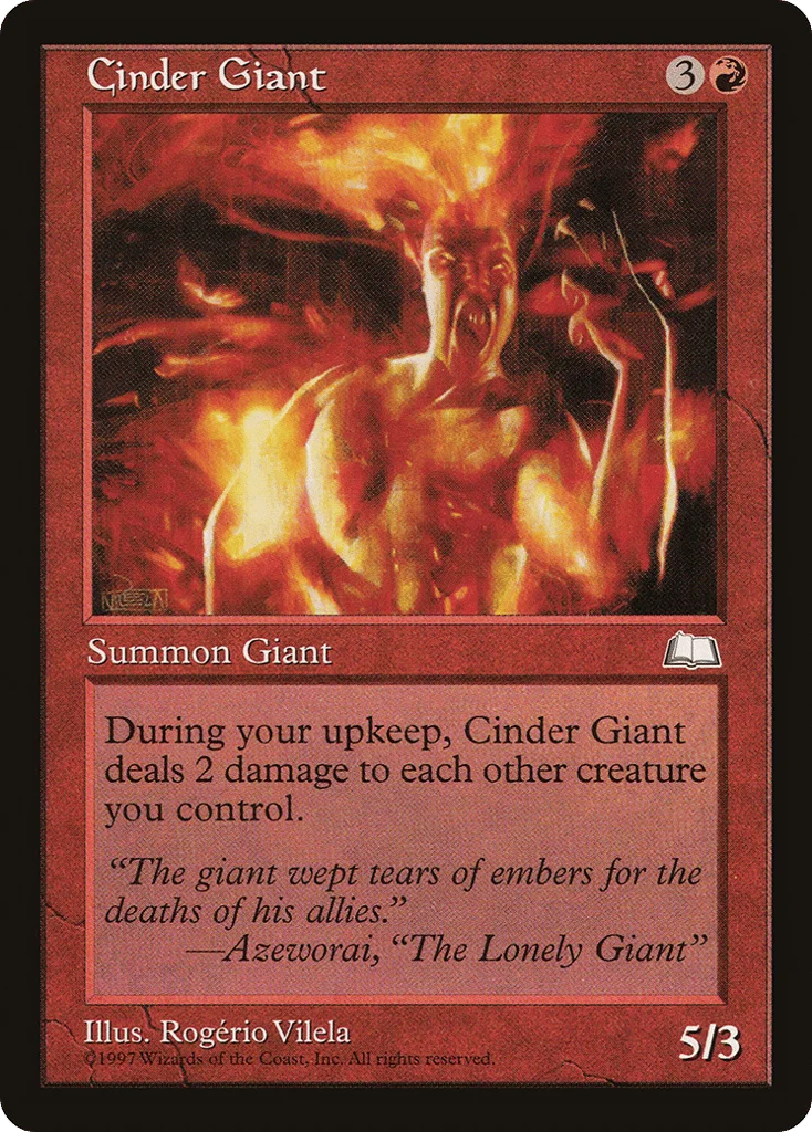 Cinder Giant · Weatherlight