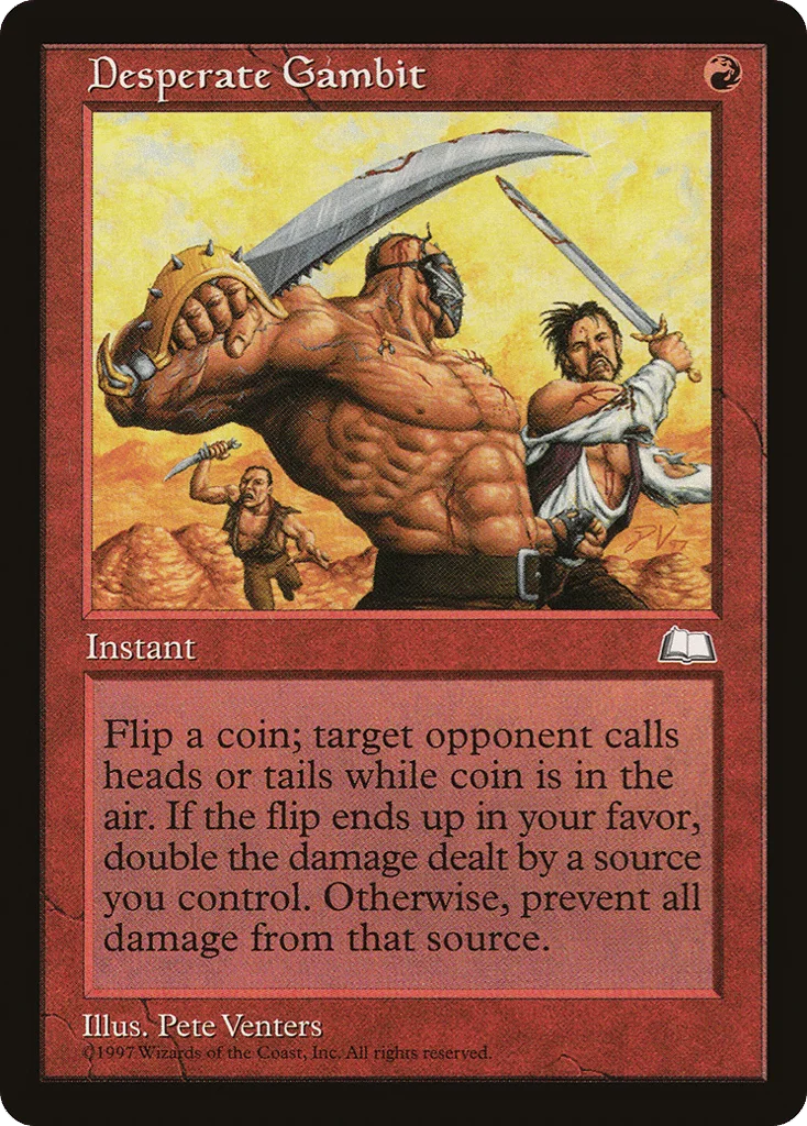 Desperate Gambit · Weatherlight