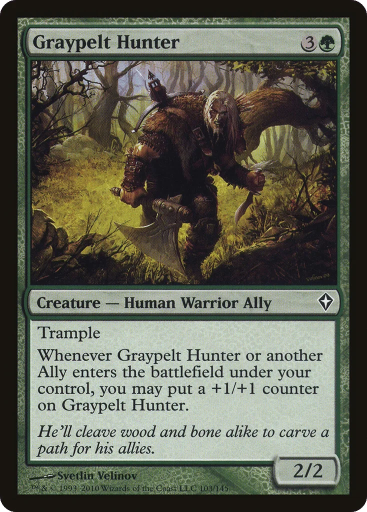 Graypelt Hunter · Worldwake