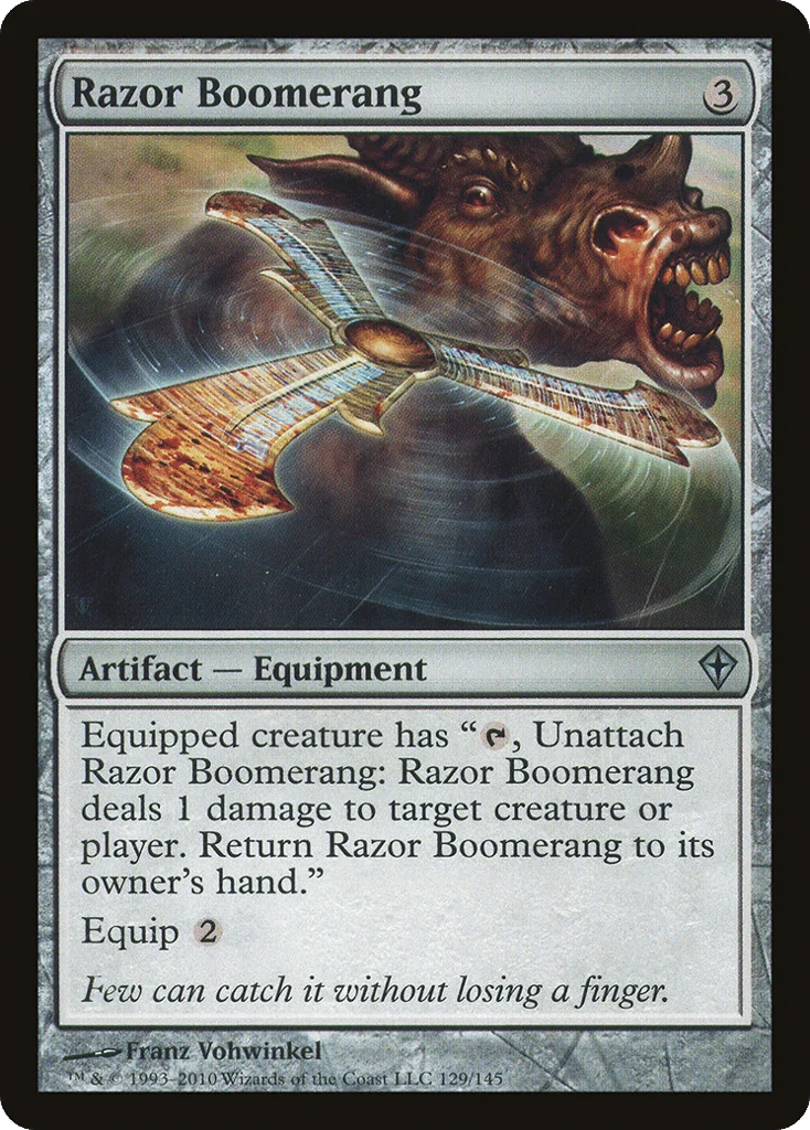Razor Boomerang · Worldwake