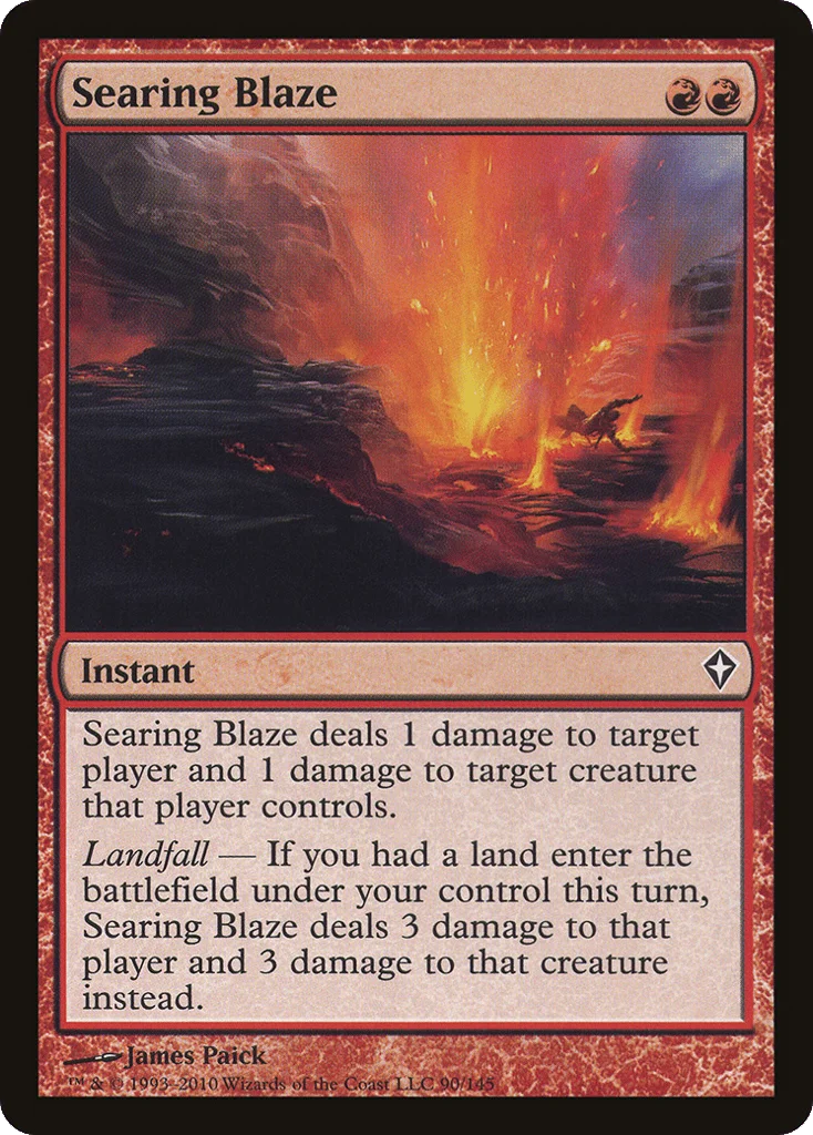 Searing Blaze · Worldwake