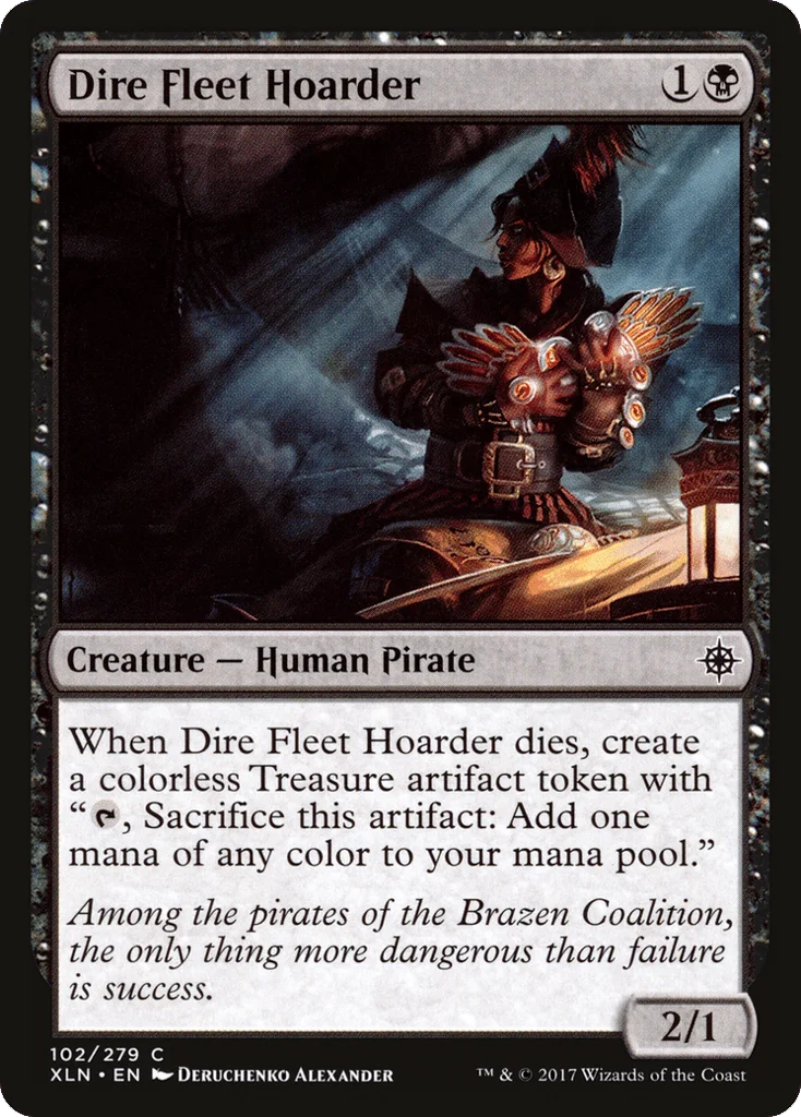 Dire Fleet Hoarder · Ixalan