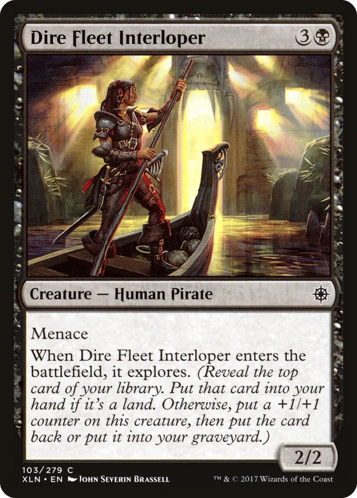 Dire Fleet Interloper · Ixalan