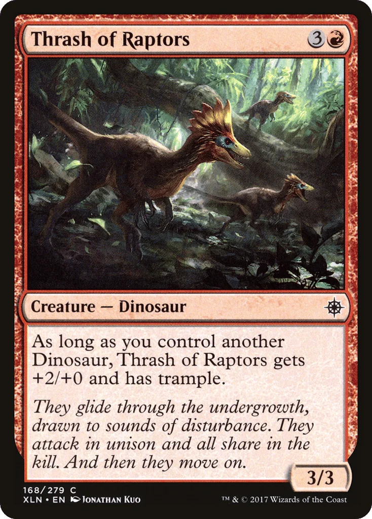 Thrash of Raptors · Ixalan