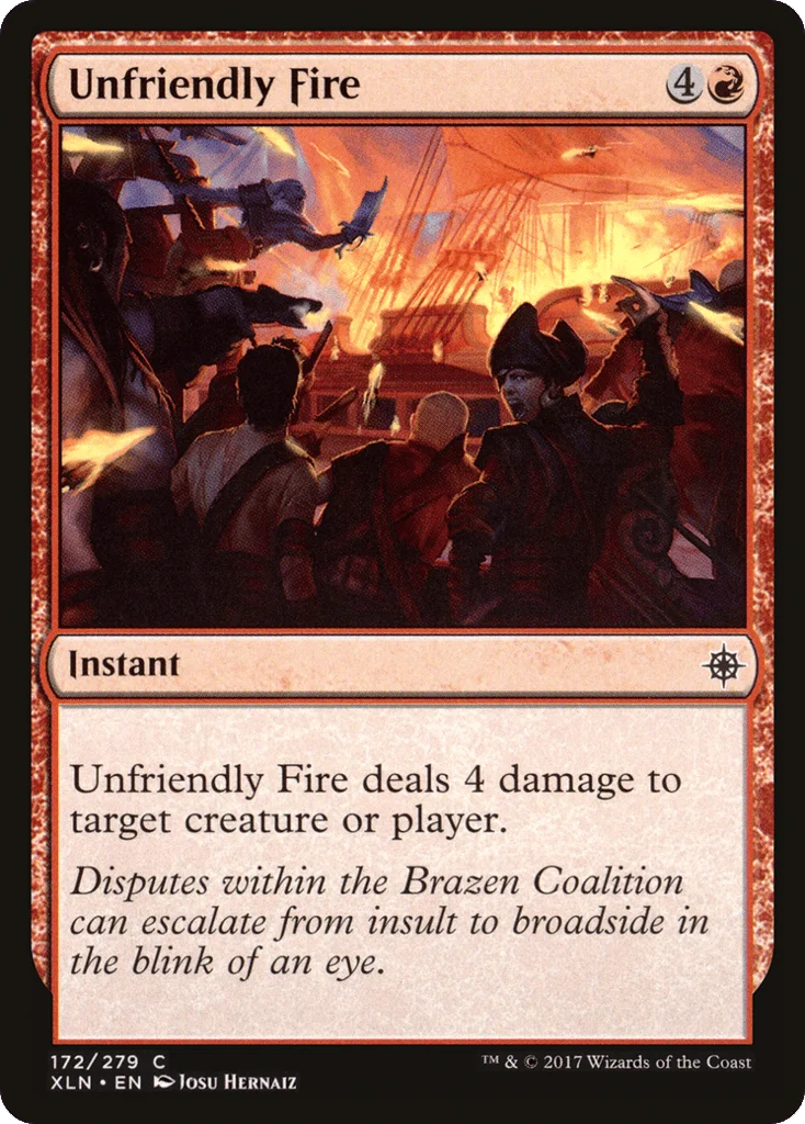 Unfriendly Fire · Ixalan