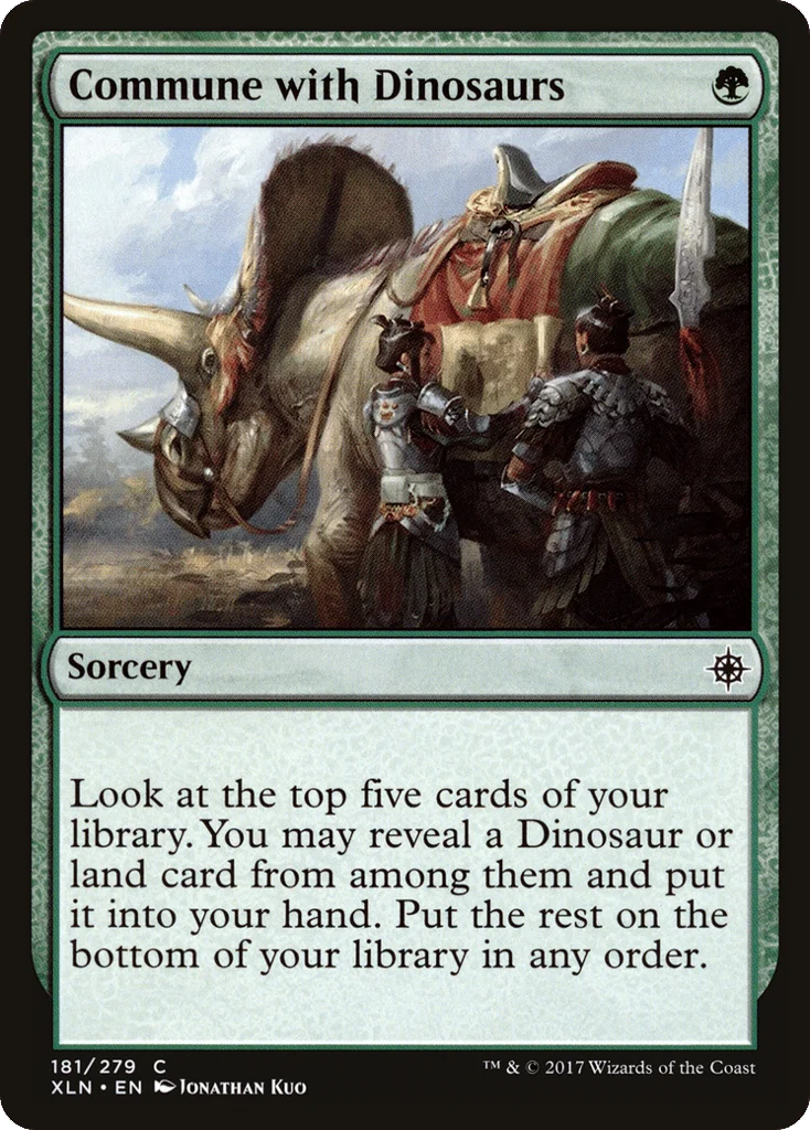 Commune with Dinosaurs · Ixalan