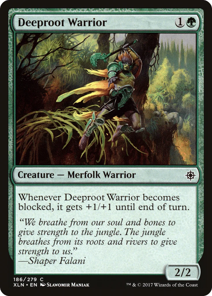 Deeproot Warrior · Ixalan