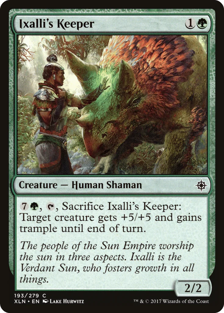 Ixalli's Keeper · Ixalan