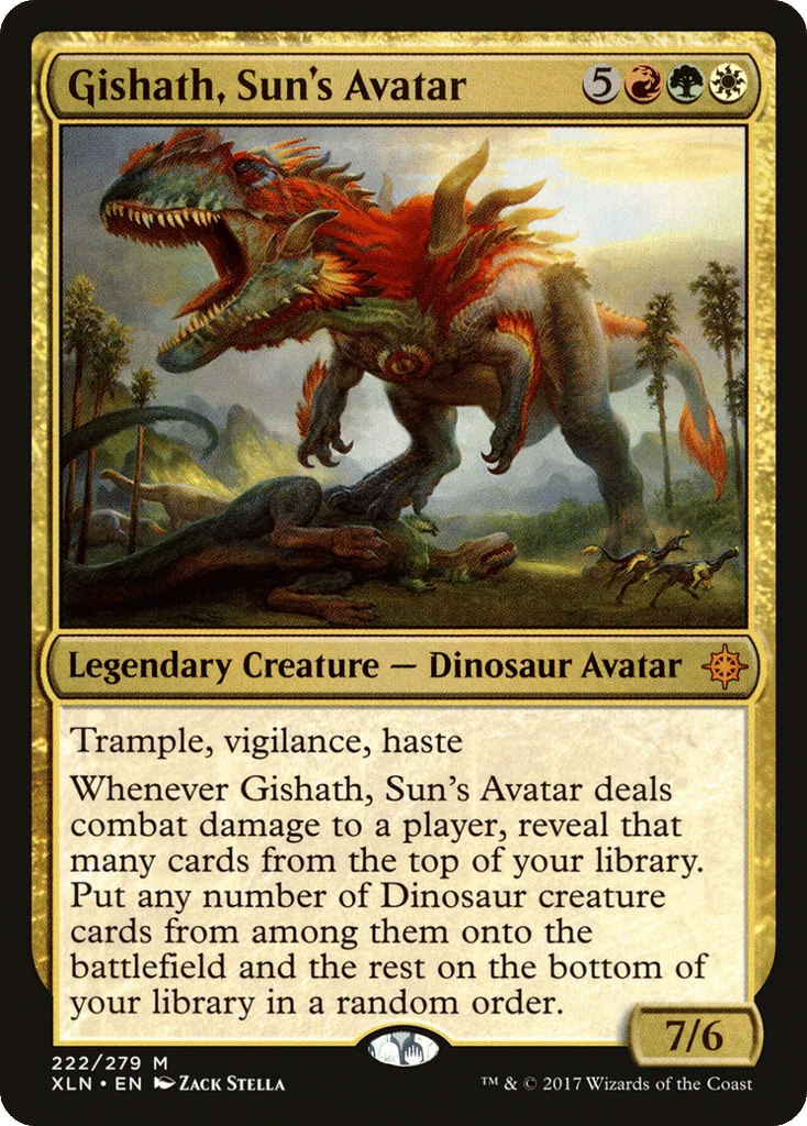 Gishath, Sun's Avatar · Ixalan
