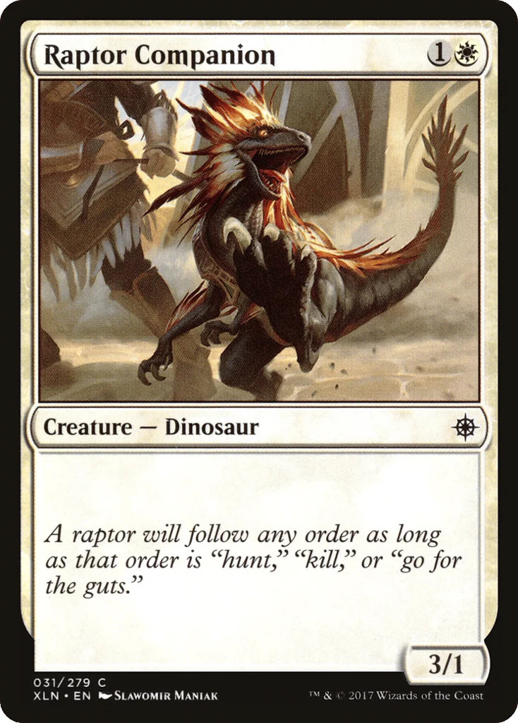 Raptor Companion · Ixalan