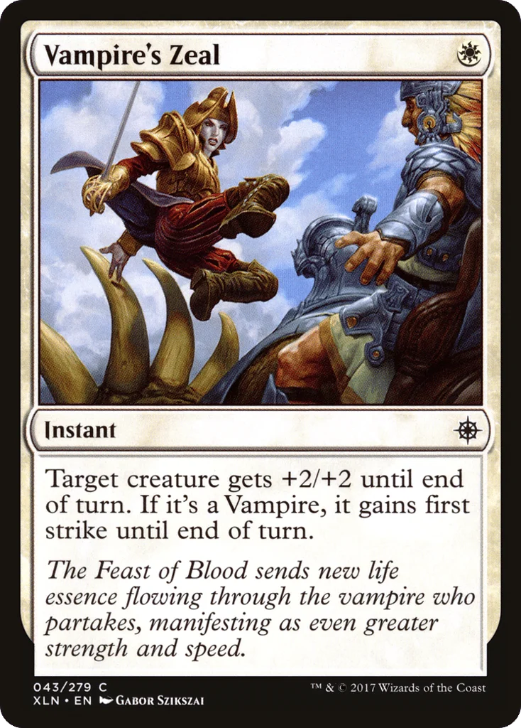 Vampire's Zeal · Ixalan